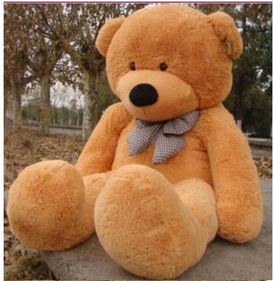 giant brown teddy bear